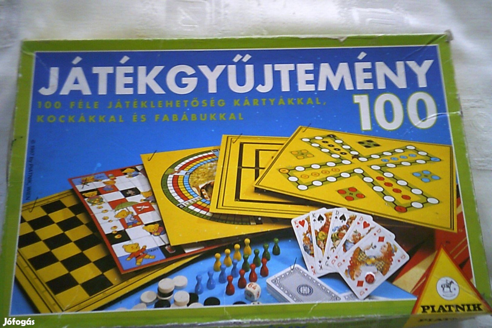 Retro Piatnik Játékgyűjtemény 100 társasjáték