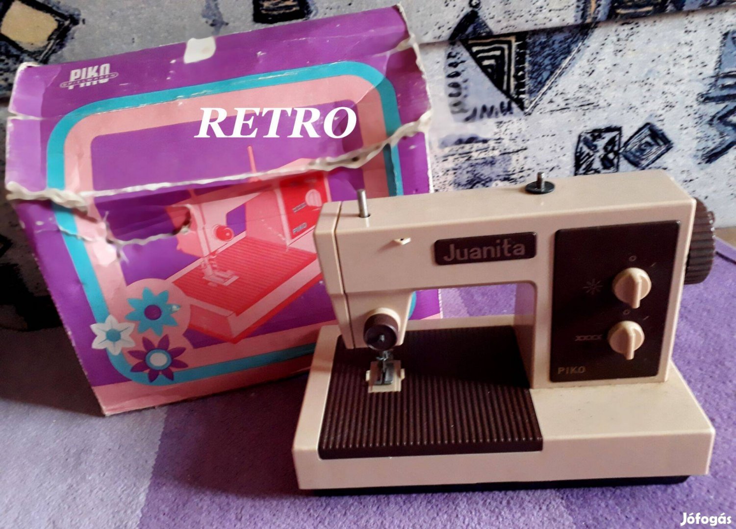 Retro Piko Játék Varrógép (1980-as évek)