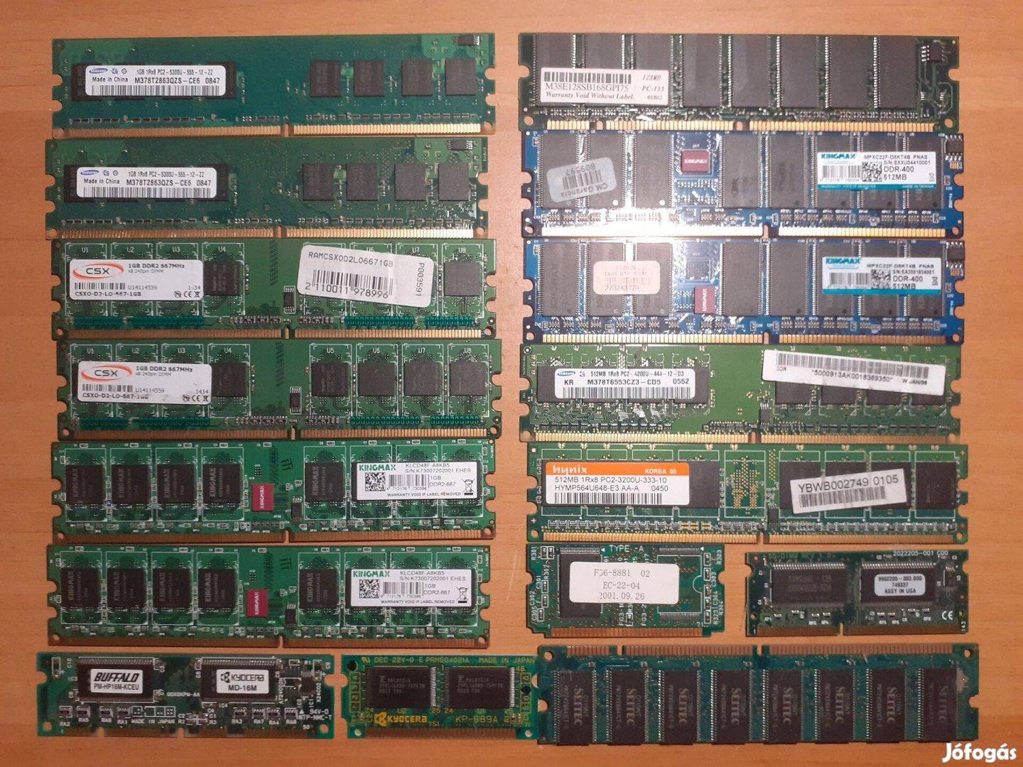 Retro RAM modul / 16 darab egyben eladó