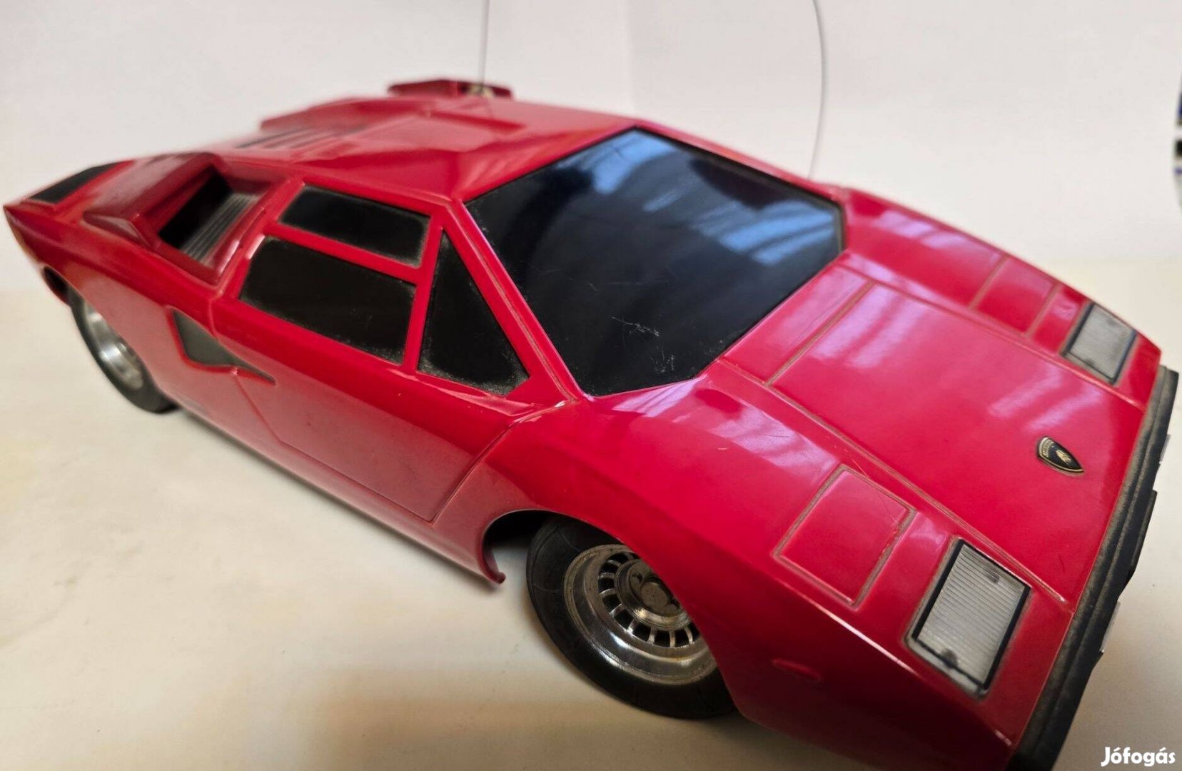 Retró Ritkaság! Lamborghini Countach RC Autó! 1980 AS Évek