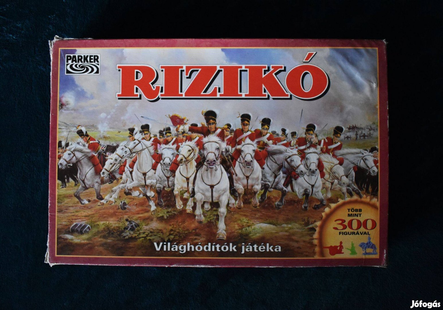 Retro Rizikó magyar nyelvű, hiánytalan társasjáték