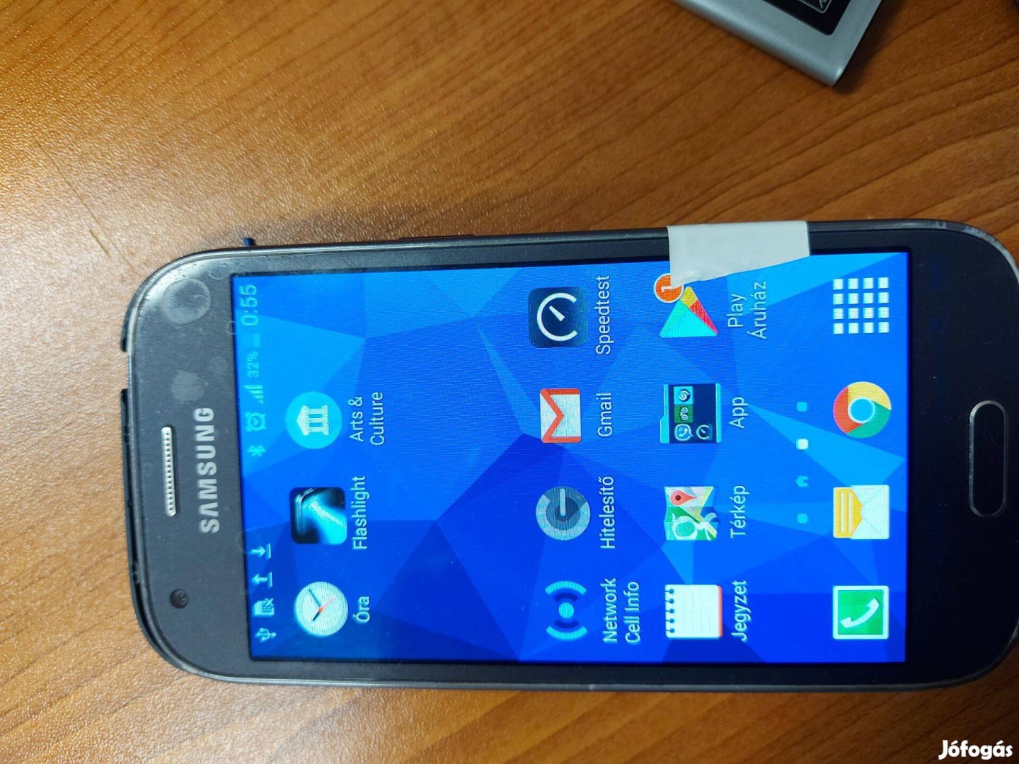 Retro Samsung SMG357FZ okostelefon mobil telefon működik