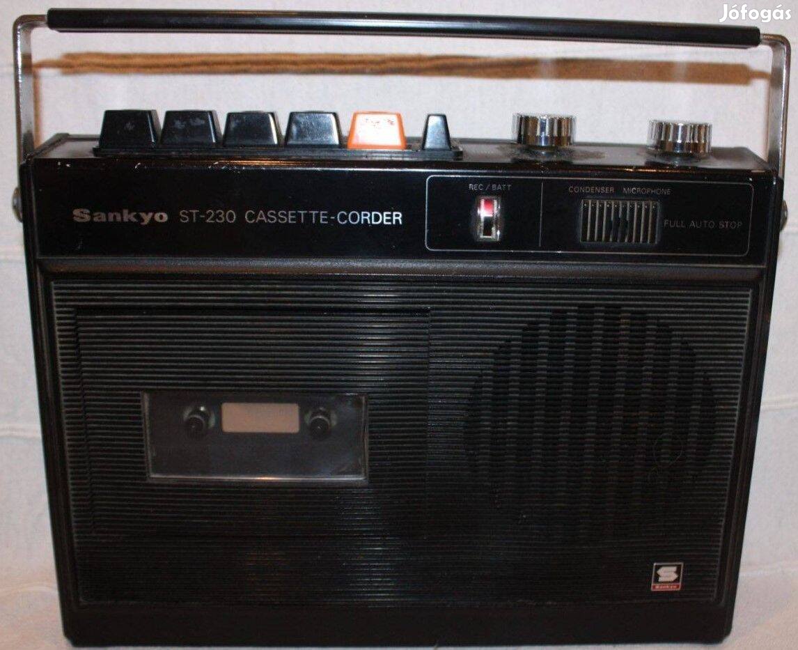 Retro Sankyo ST-230 cassette-corder