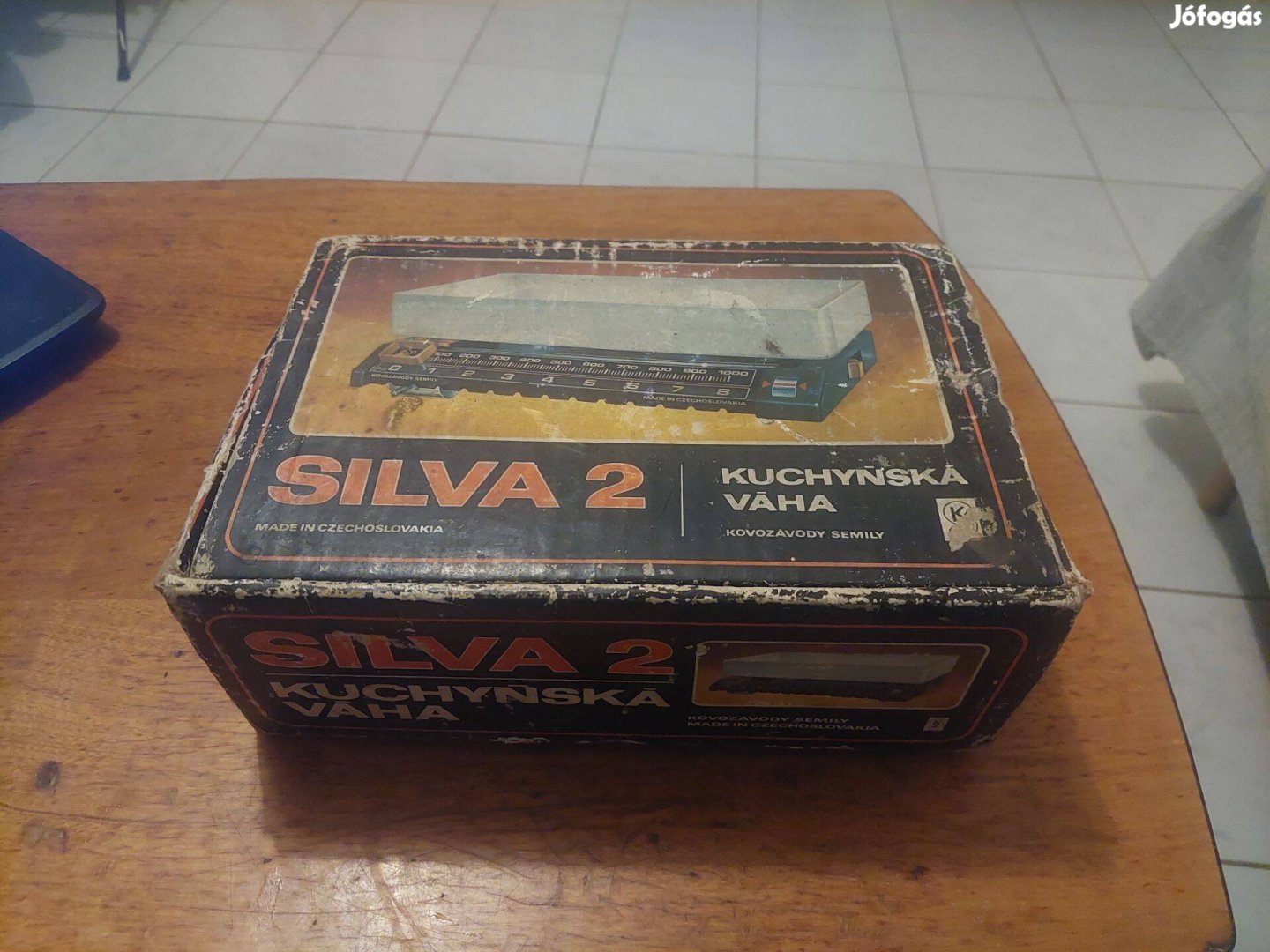 Retro Silva 2 konyhai mérleg dobozában