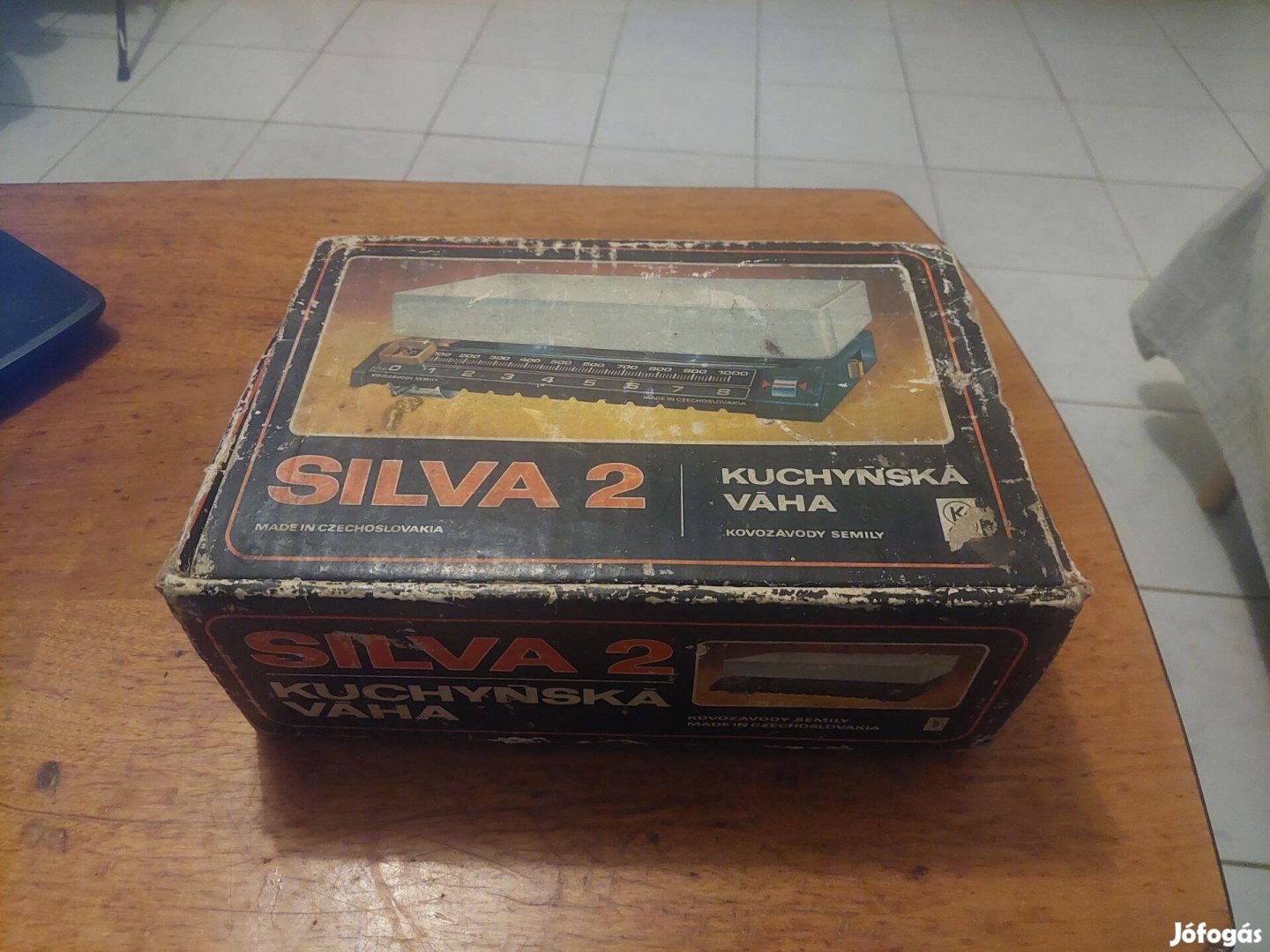 Retro Silva 2 konyhai mérleg dobozában