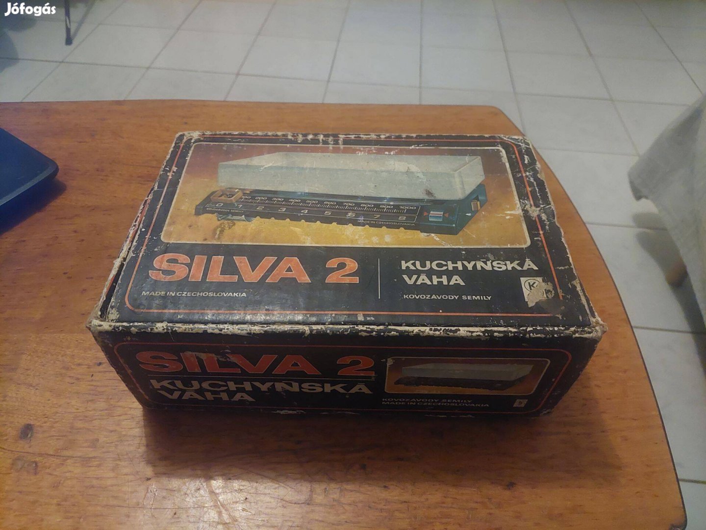 Retro Silva 2 konyhai mérleg dobozában