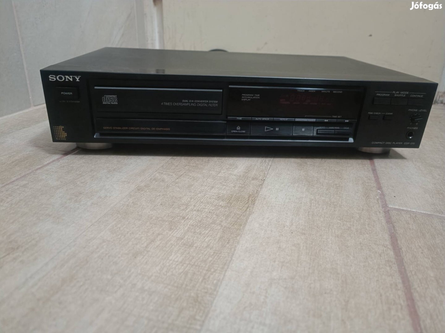 Retro Sony CD lejátszó 