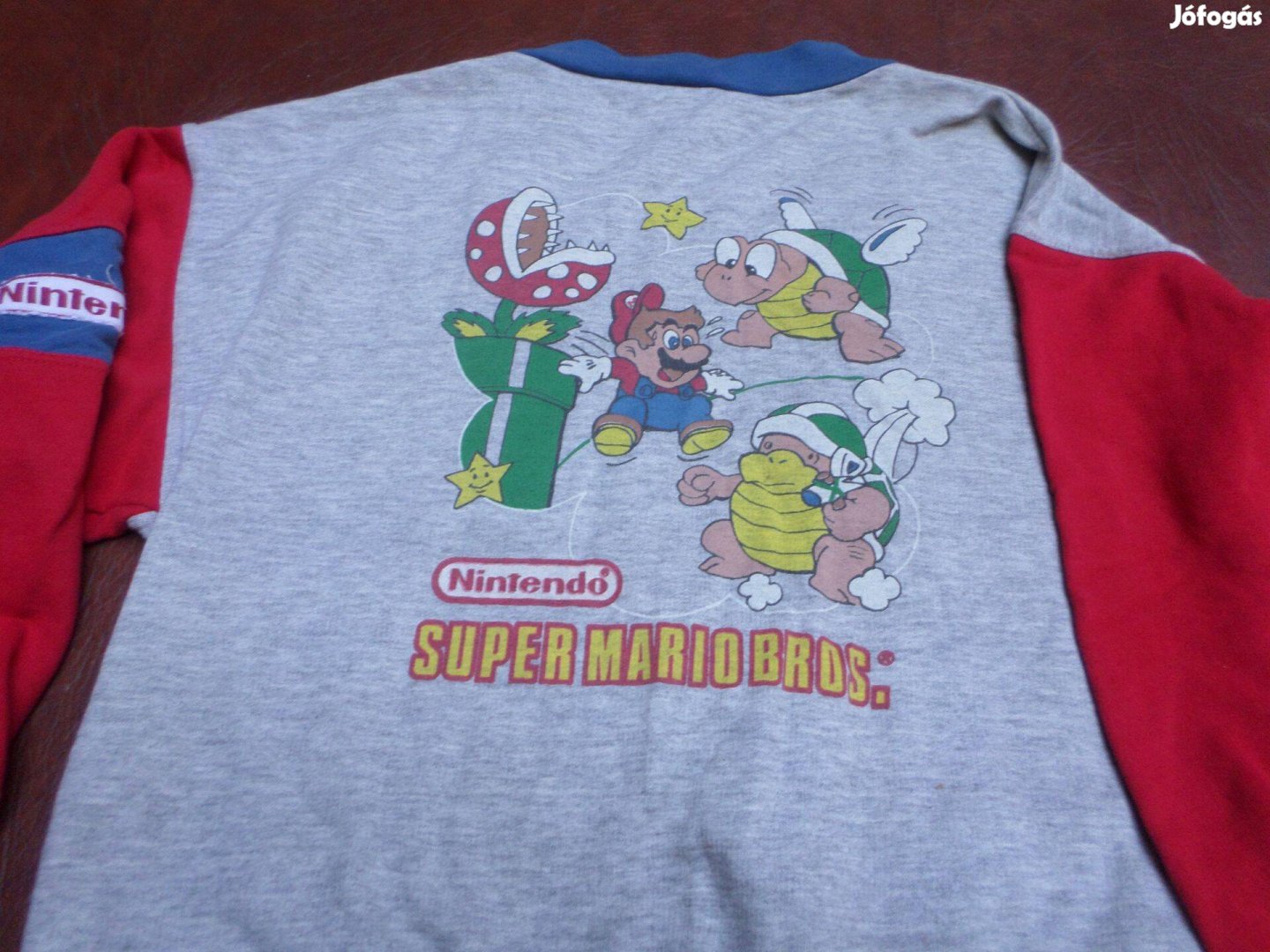 Retro Super Mario Nintendo pulóver 1991