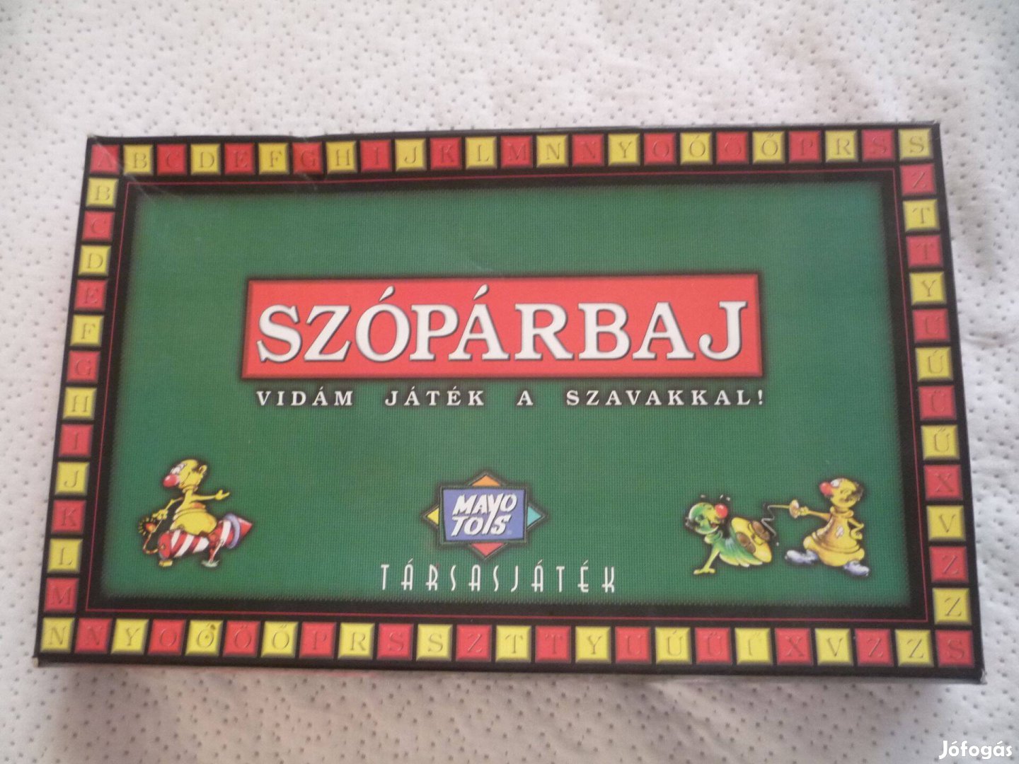 Retro Szópárbaj Vidám játék a szavakkal társasjáték