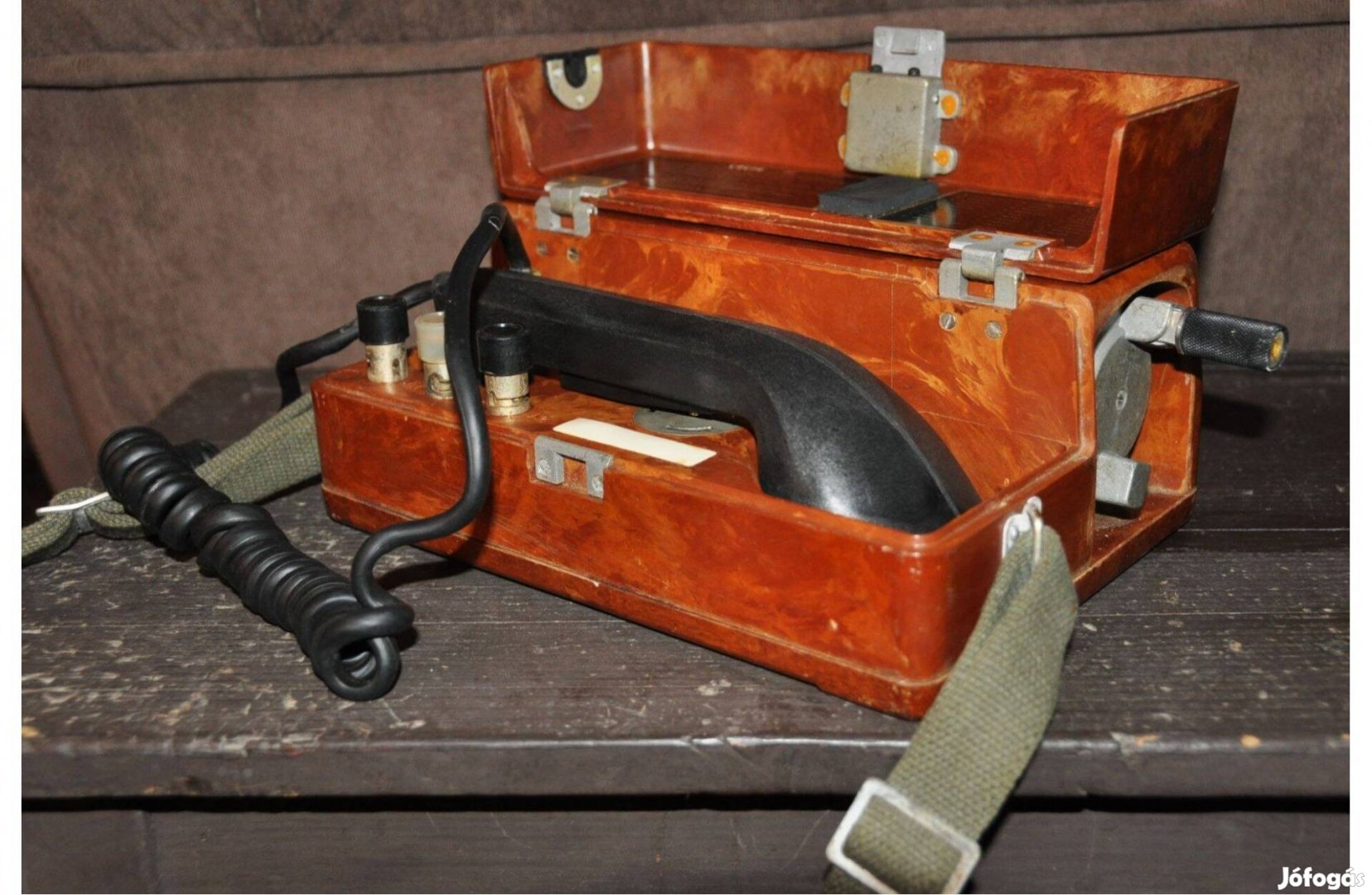 Retro TAP 77 orosz katonai telefon , szép állapotban