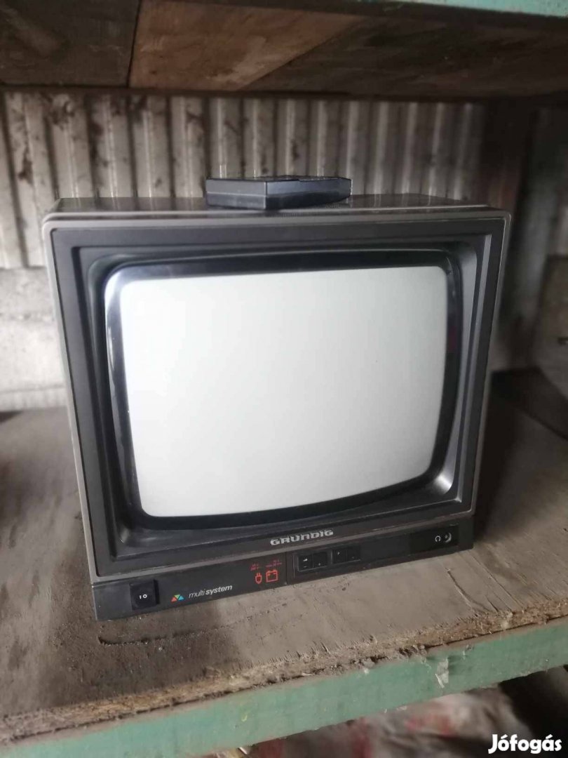 Retro TV (Grundig) használati útmutatóval + kapcsolási rajzzal!