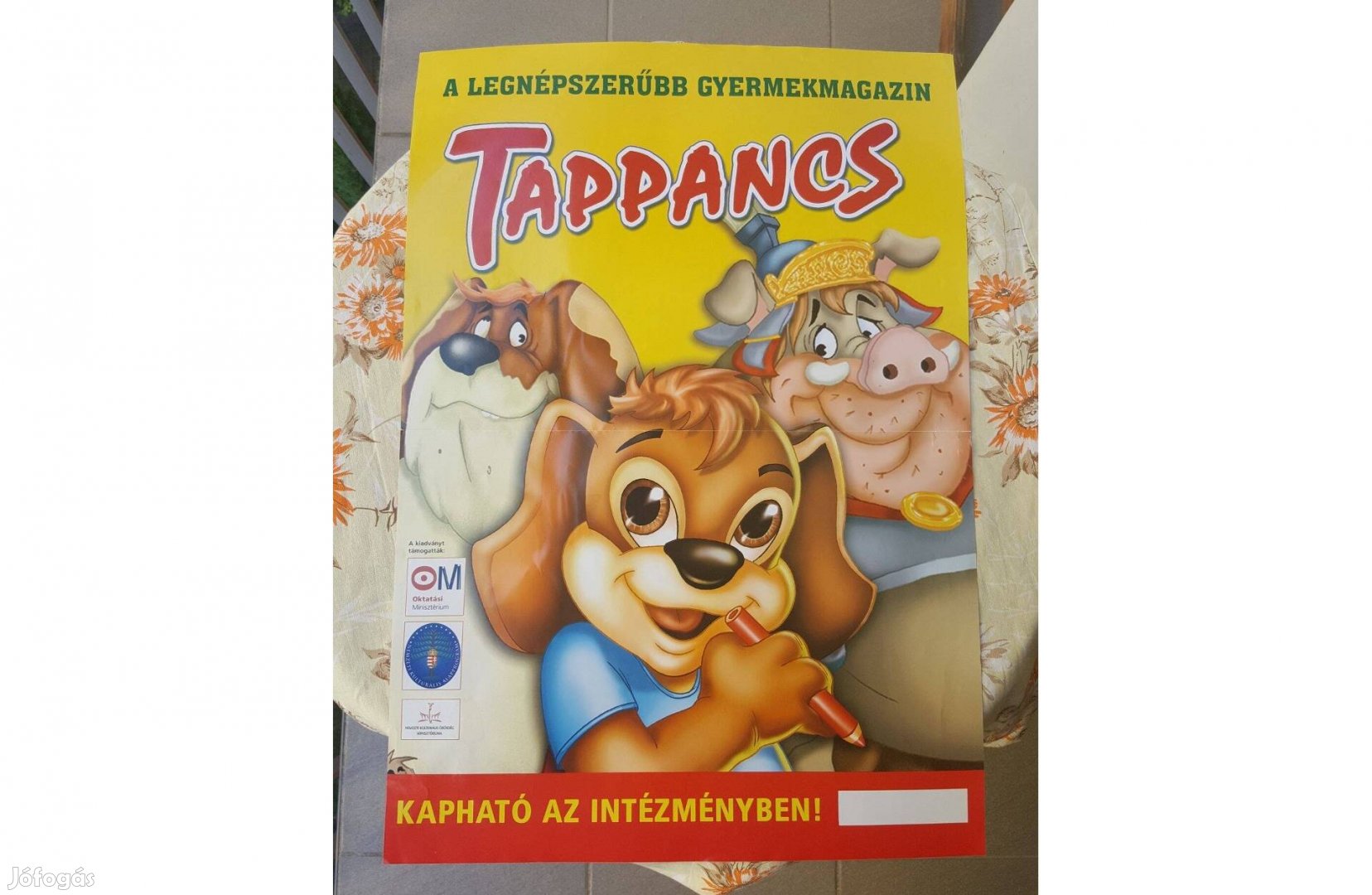 Retró Tappancs plakát, poszter, 57 x 40 cm