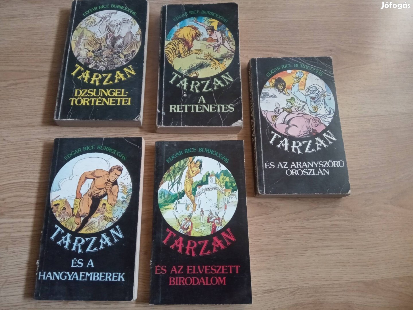Retro Tarzan könyv sorozat 