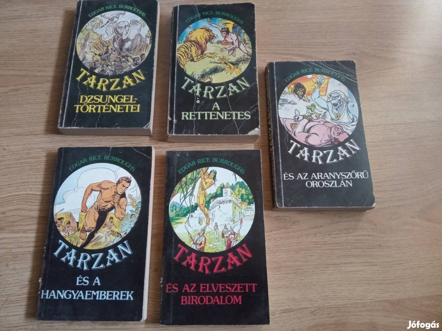 Retro Tarzan könyv sorozat 