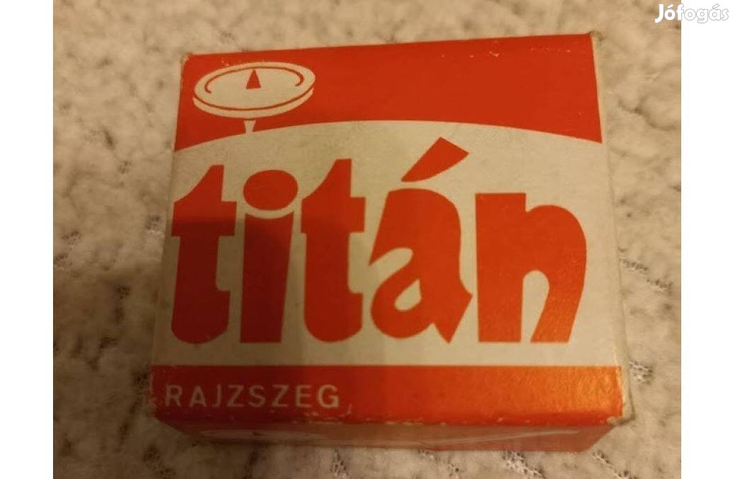 Retro Titán rajzszög tele doboz