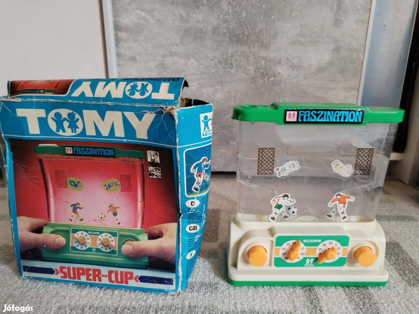 Retro Tomy Focis Vizi Játék