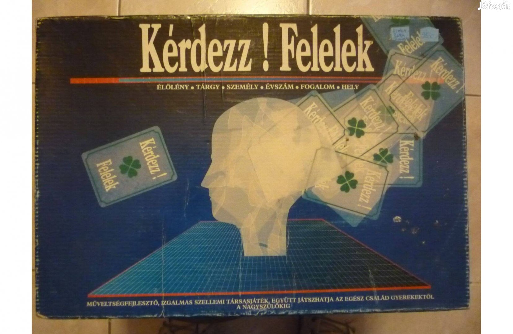 Retro Triál Kérdezz! Felelek társasjáték 1992