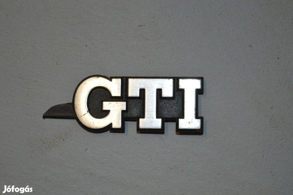 Retro VW Goft GTI felirat