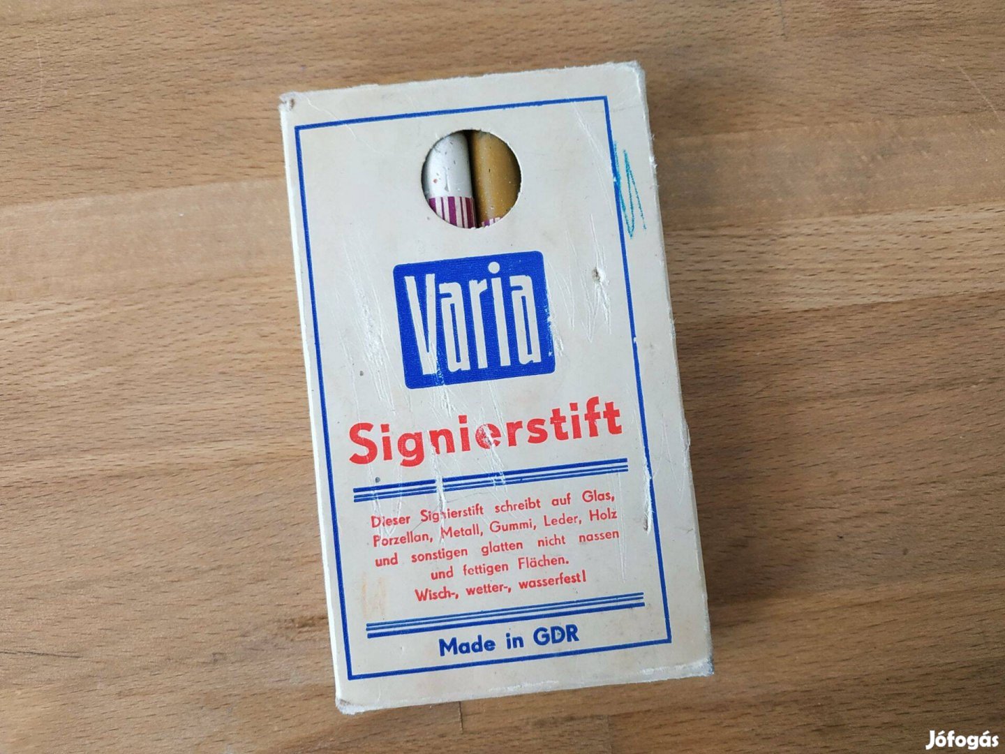 Retro Varia NDK "signierstift" színes jelölőkréta, jelölőstift szett
