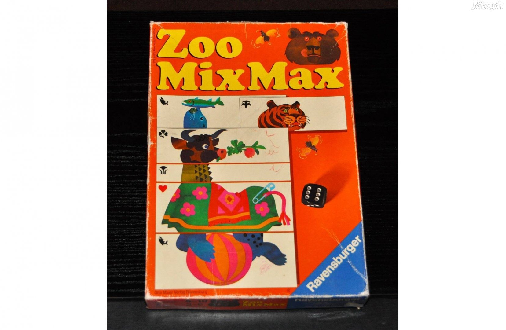 Retro Zoo Mix Max kirakós kreatív fejlesztő gyerekjáték, játék