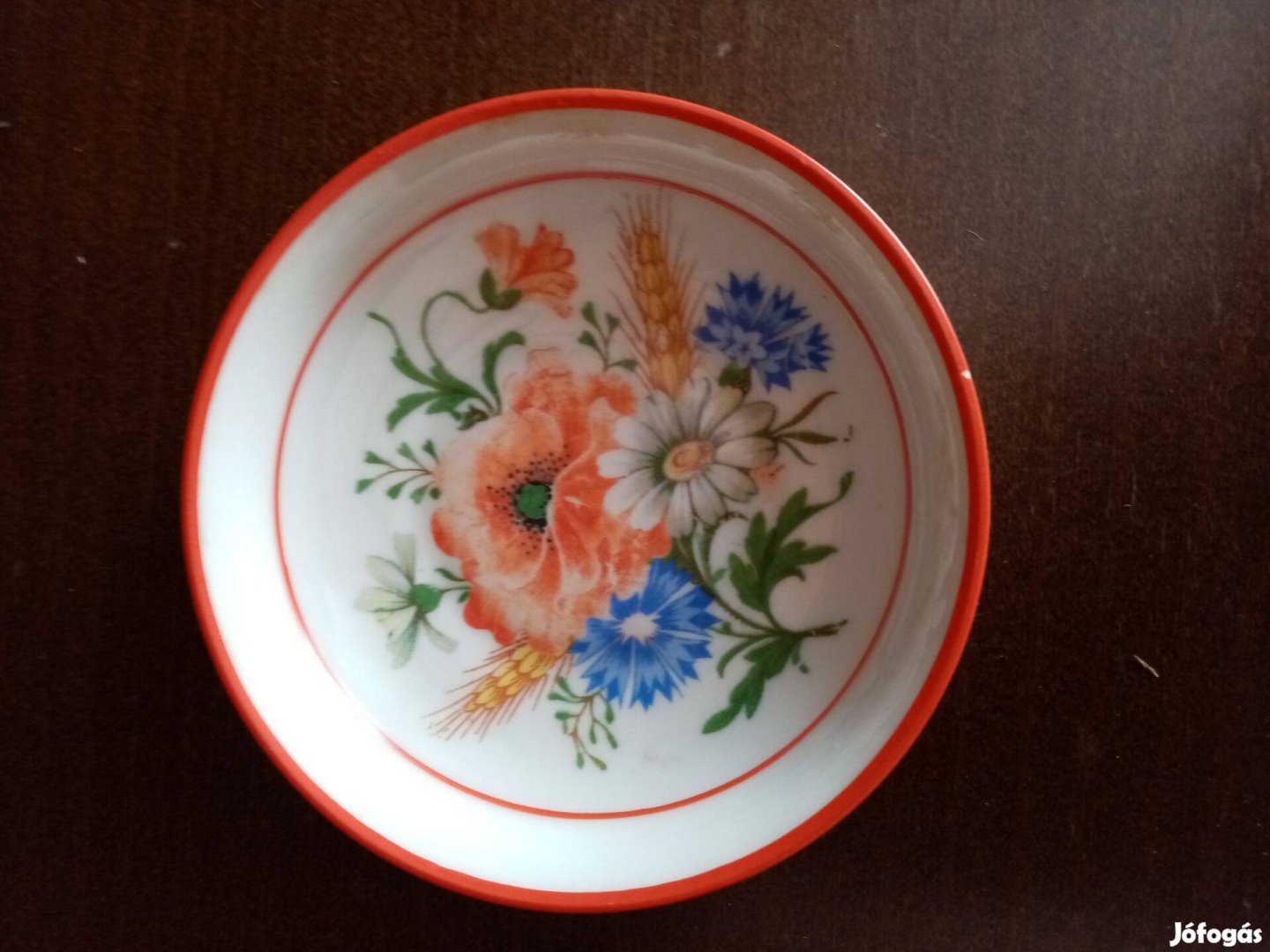 Retró Zsolnay porcelán kis tányér eladó!