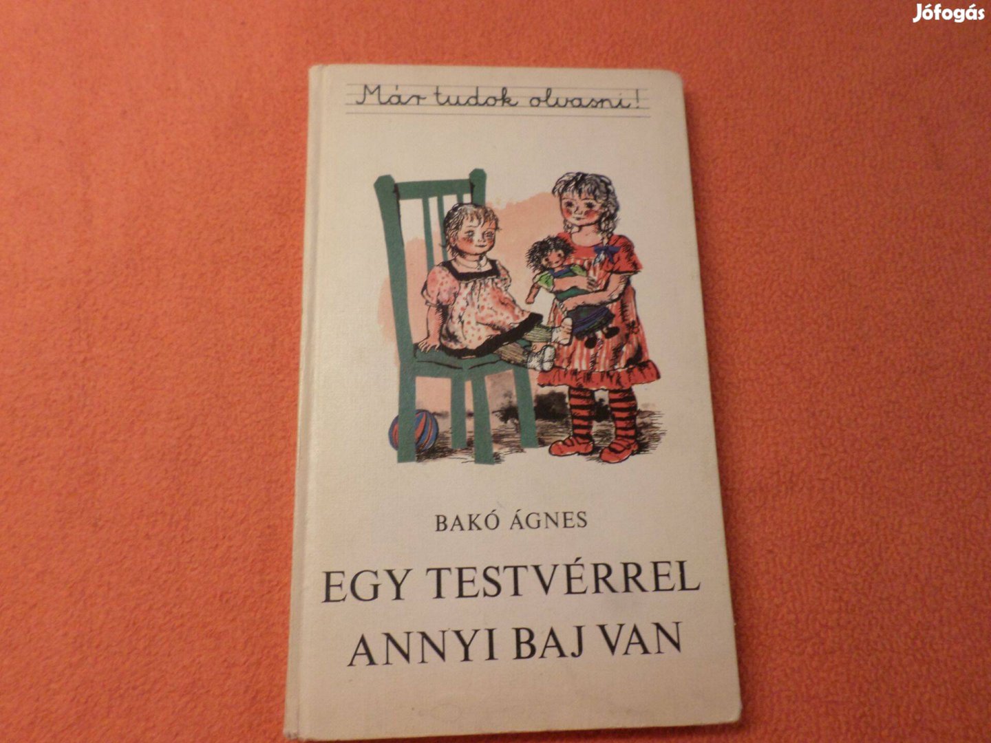 Retro! Bakó Ágnes Egy testvérrel annyi baj van 1981 Gyermekkönyv