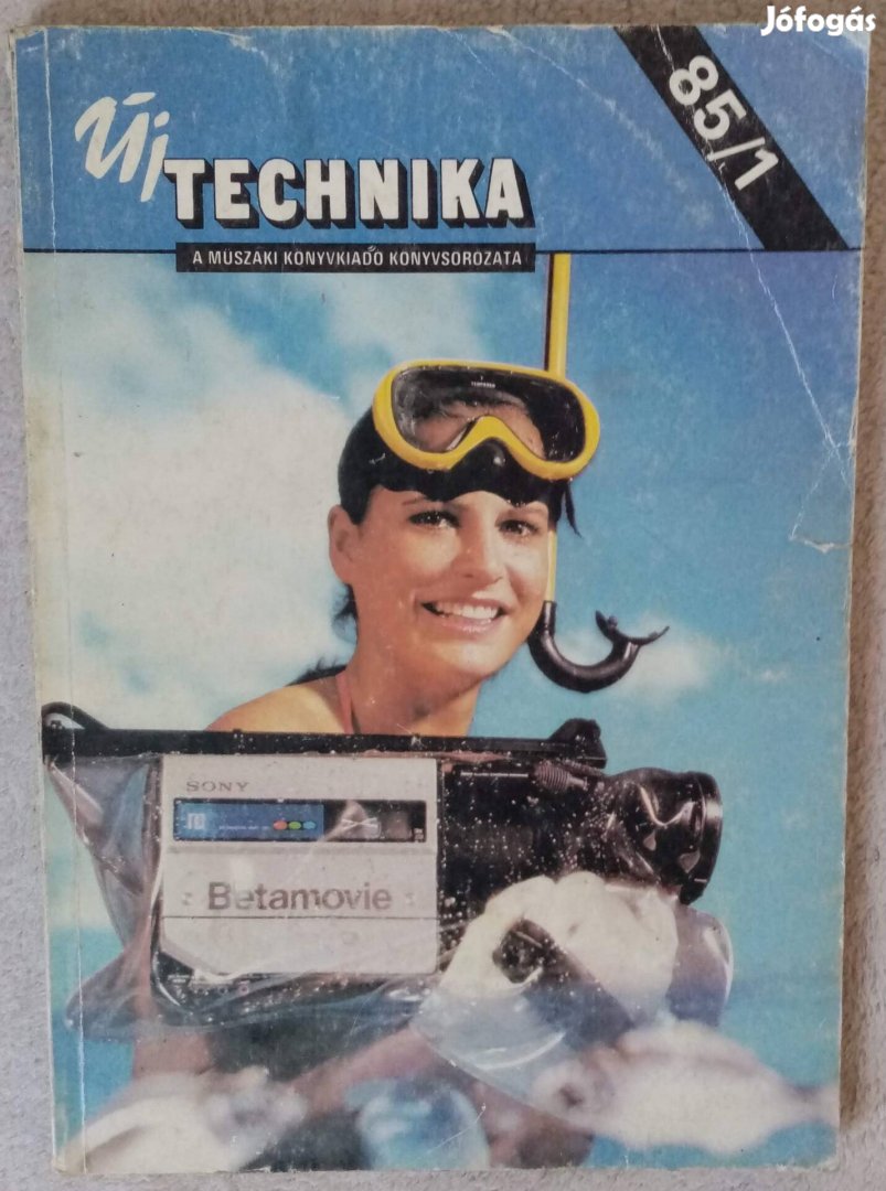 Retro. Új Technika 85/1. c. könyv eladó 