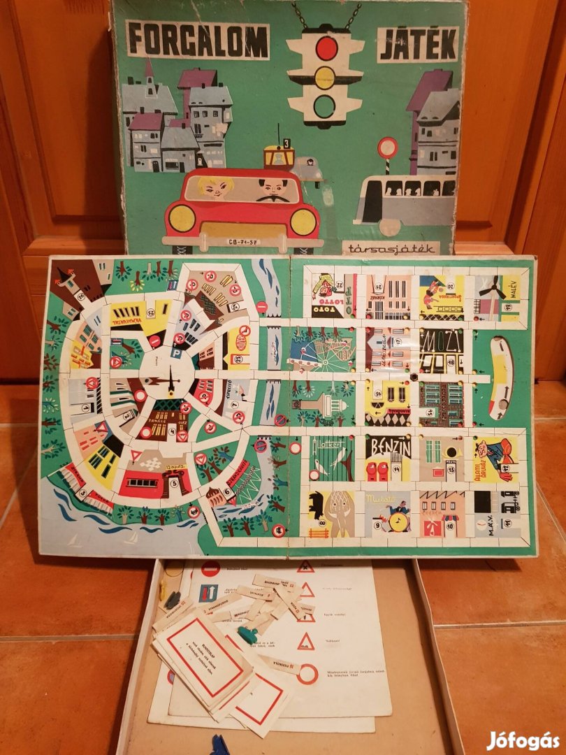 Retró, Forgalom társasjáték