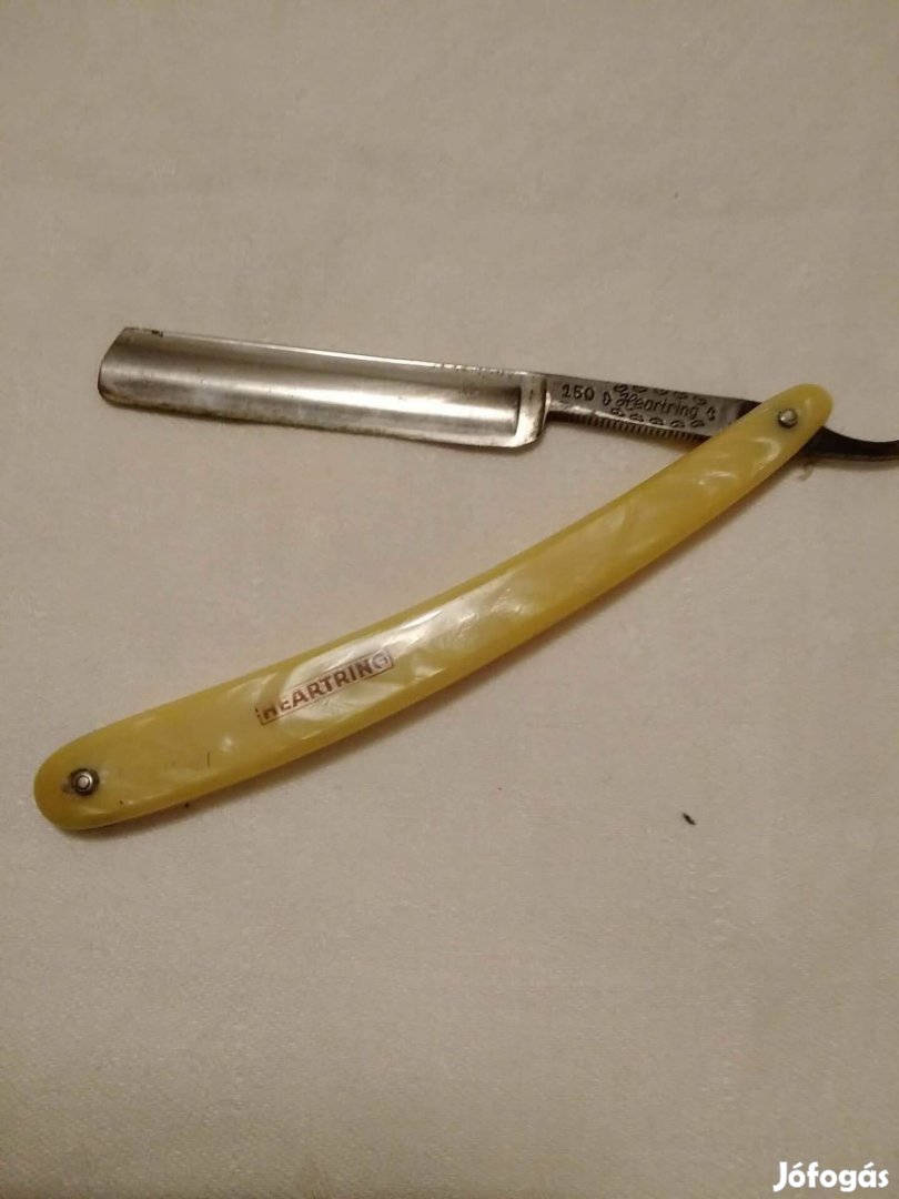 Retró, gyöngyháznyelű Hearting Solingen borotva