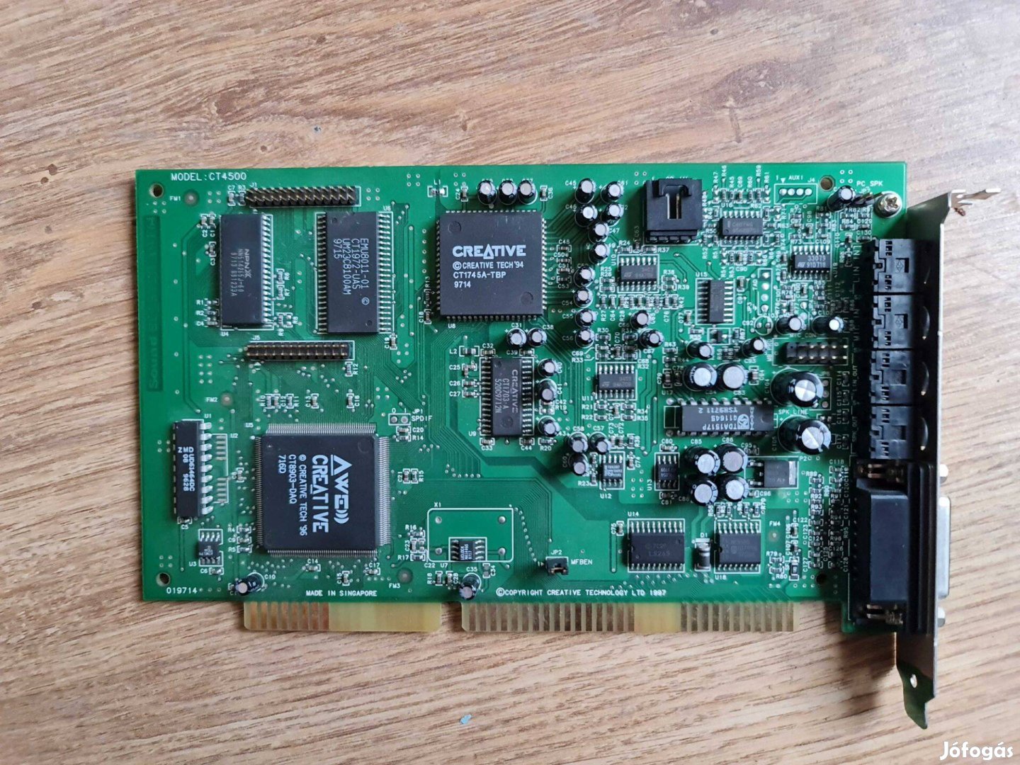 Retro, régi ISA Sound Blaster hangkártyák eladók