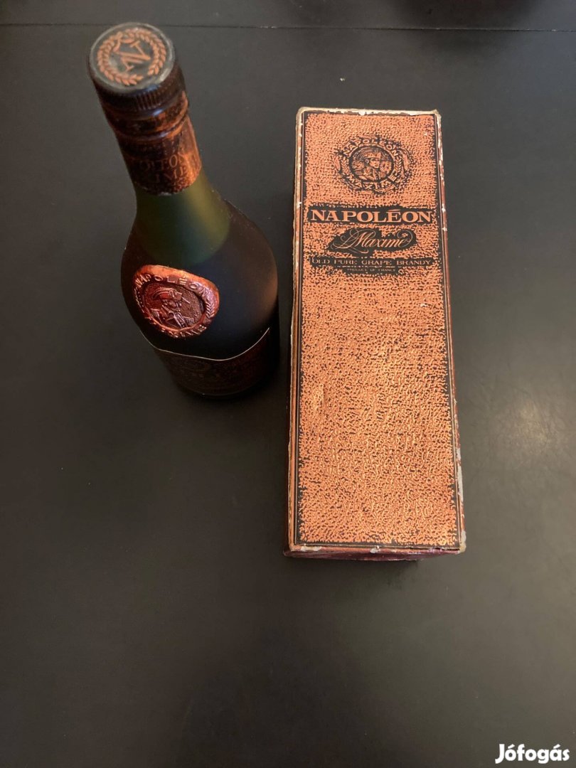 Retro, régi bontatlan díszdobozos Napoleon Maxime!