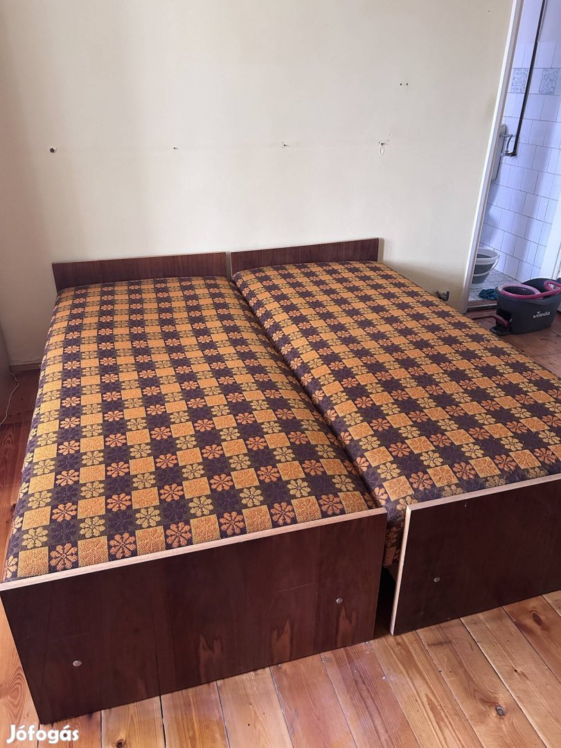 Retro ágy, tárolóval