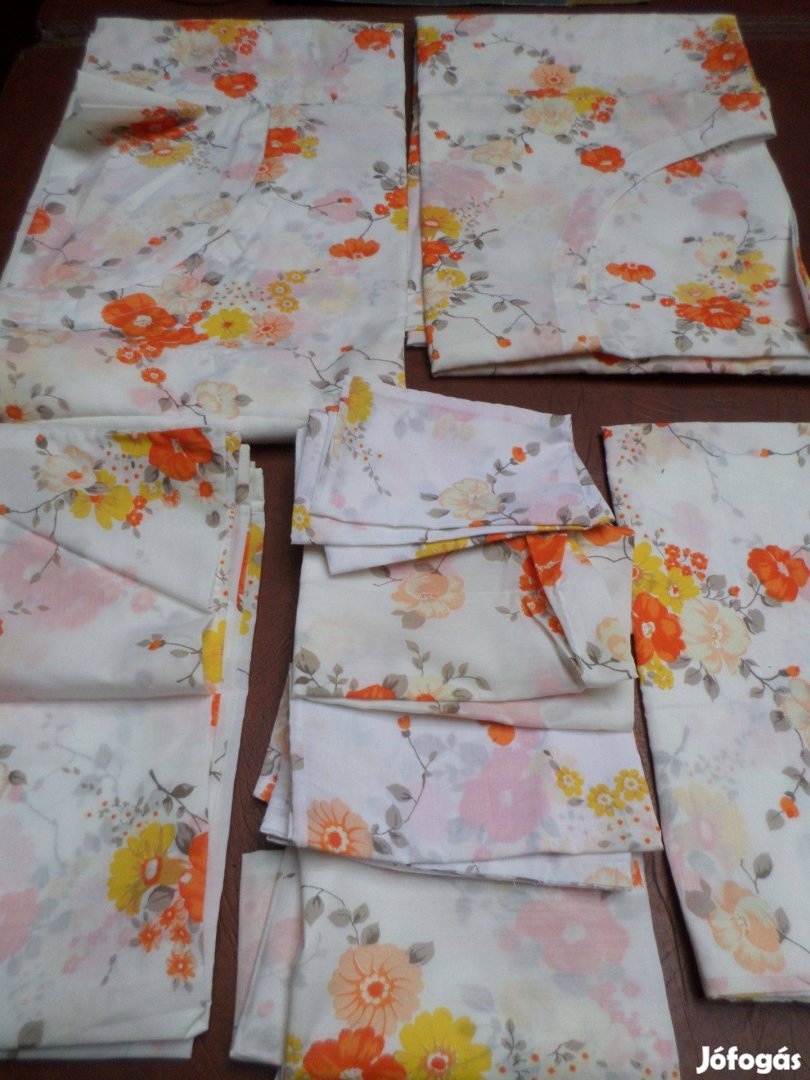 Retro ágynemű garnitúra 2 db egyben Új