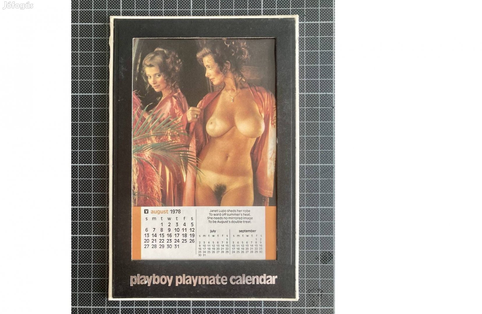 Retró ajândék ötlet! 1978-as Playboy asztali naptár