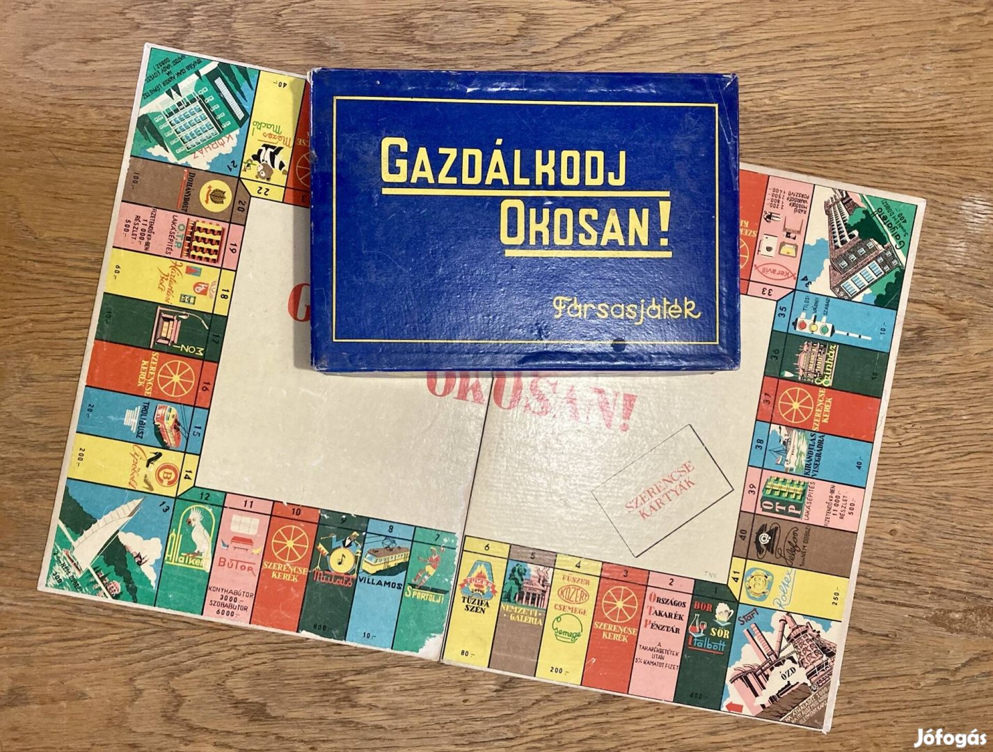Retró ajándék ötlet! A kultikus Gazdálkodj okosan! társasjáték