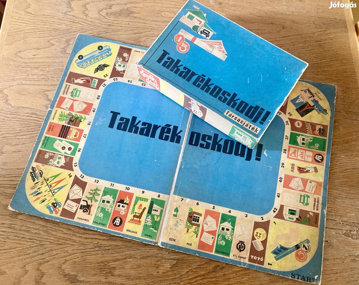 Retró ajándék ötlet! A kultikus Takarékoskodj! társas