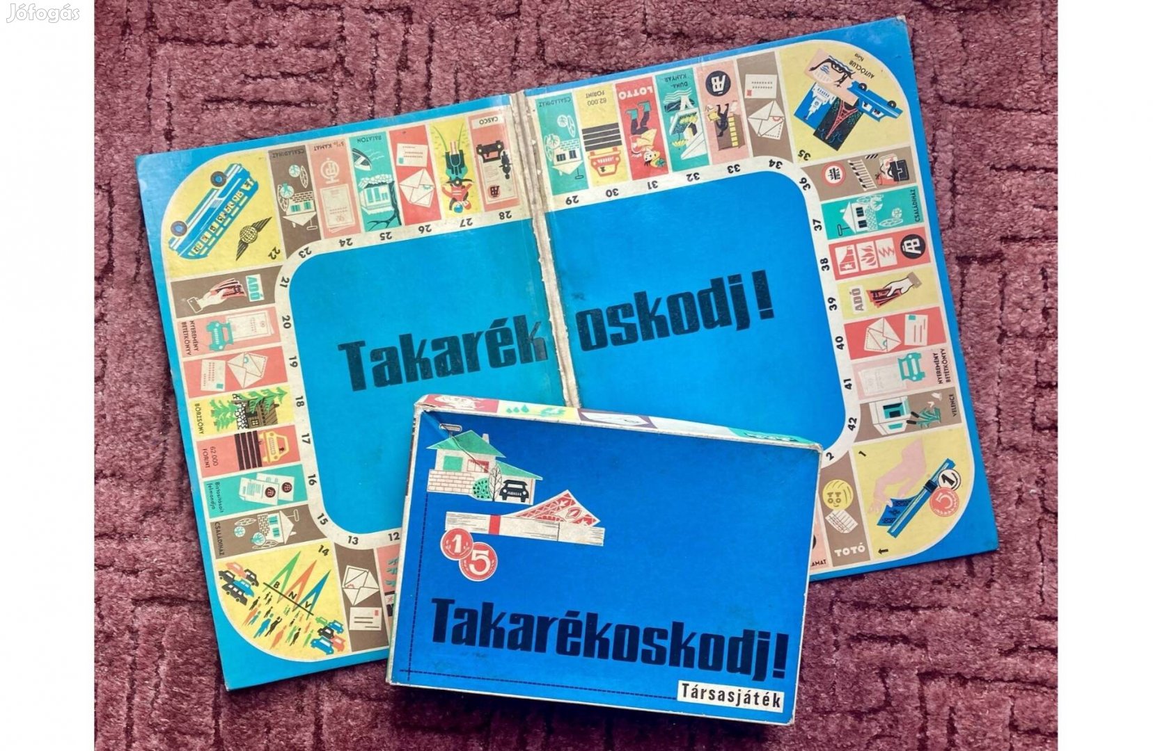 Retró ajándék ötlet! A kultikus Takarékoskodj! társas