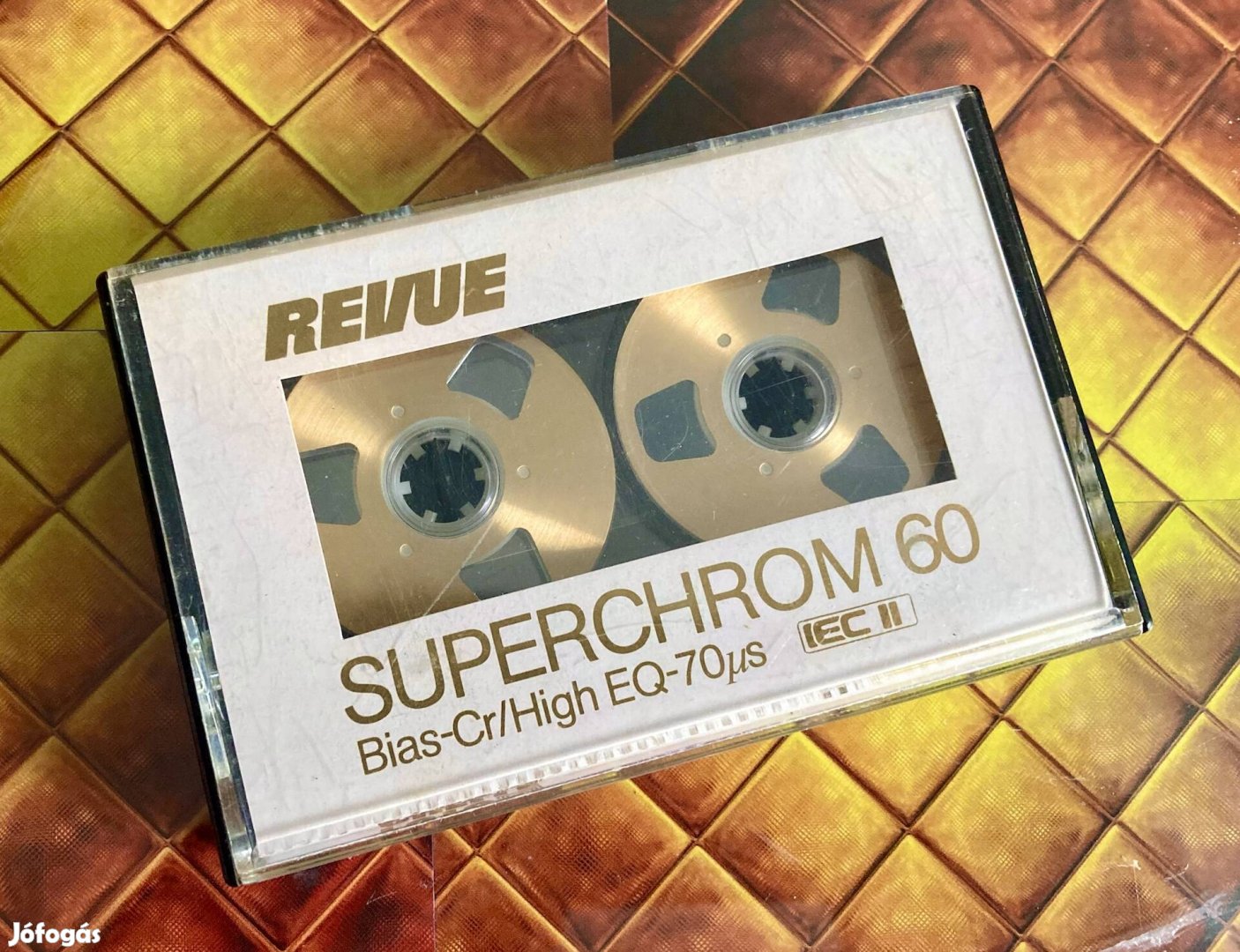 Retró ajándék ötlet! Revue Superchrom 60 perces kazetta