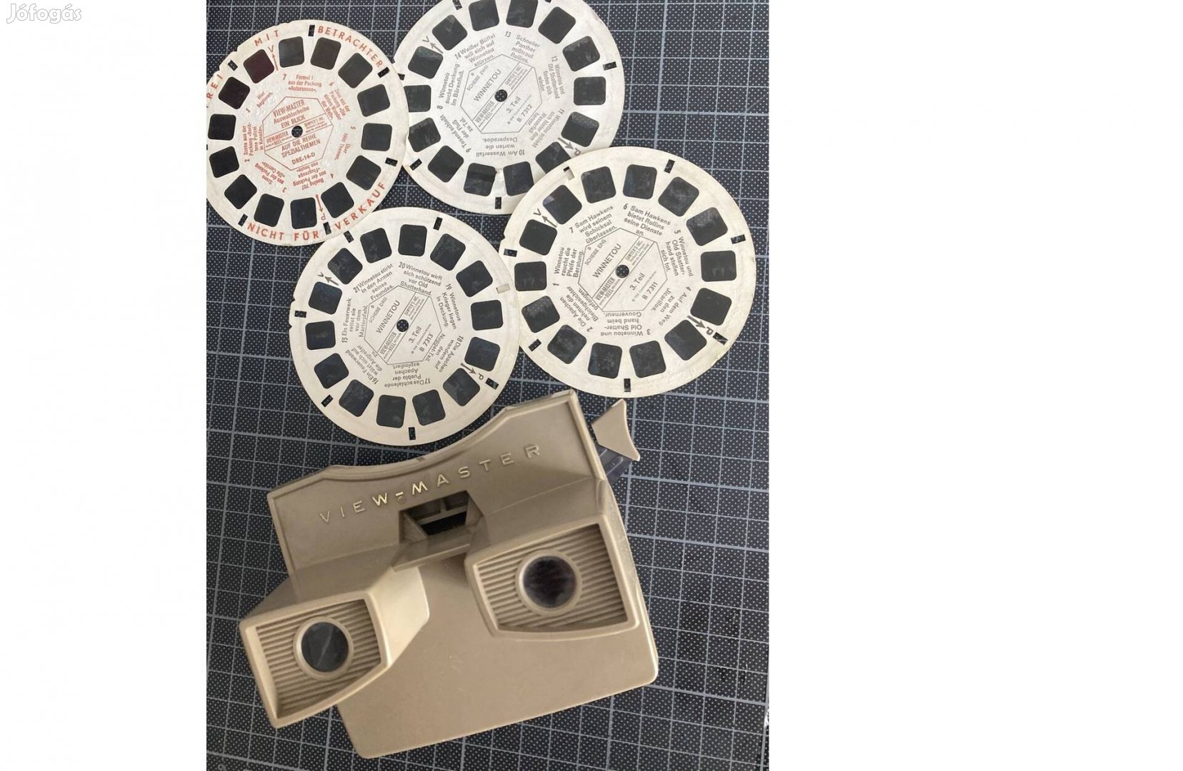 Retró ajándék ötlet! View-Master 3D sztereo kép nézegető