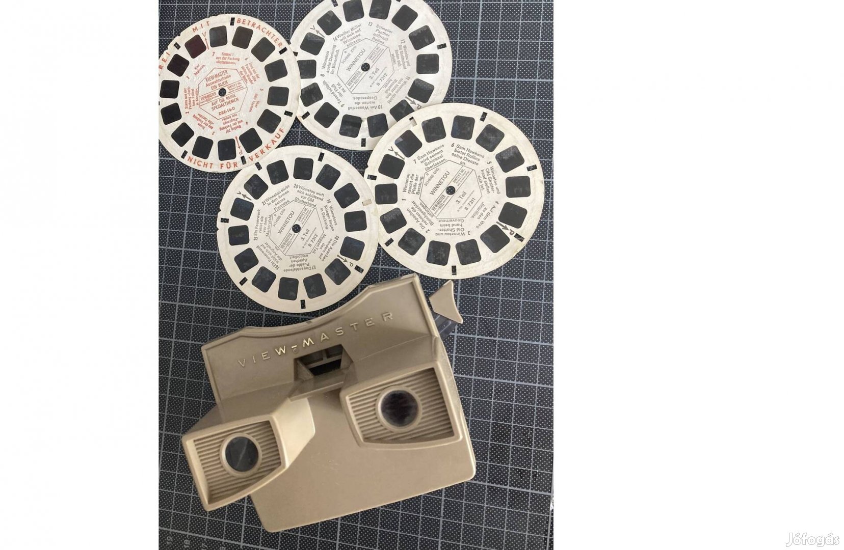 Retró ajándék ötlet! View-Master 3D sztereo kép nézegető