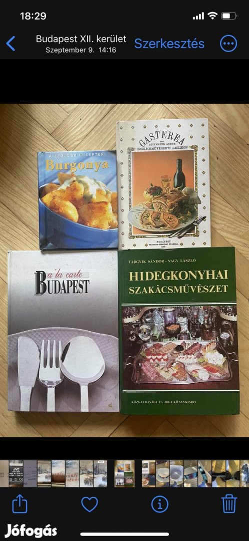 Retro antik Szakácskönyv egyben eladó 