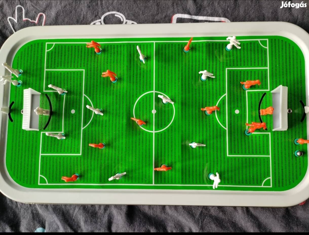 Retro asztali foci. Szovjetunió. Az idő vasfoga a dobozon