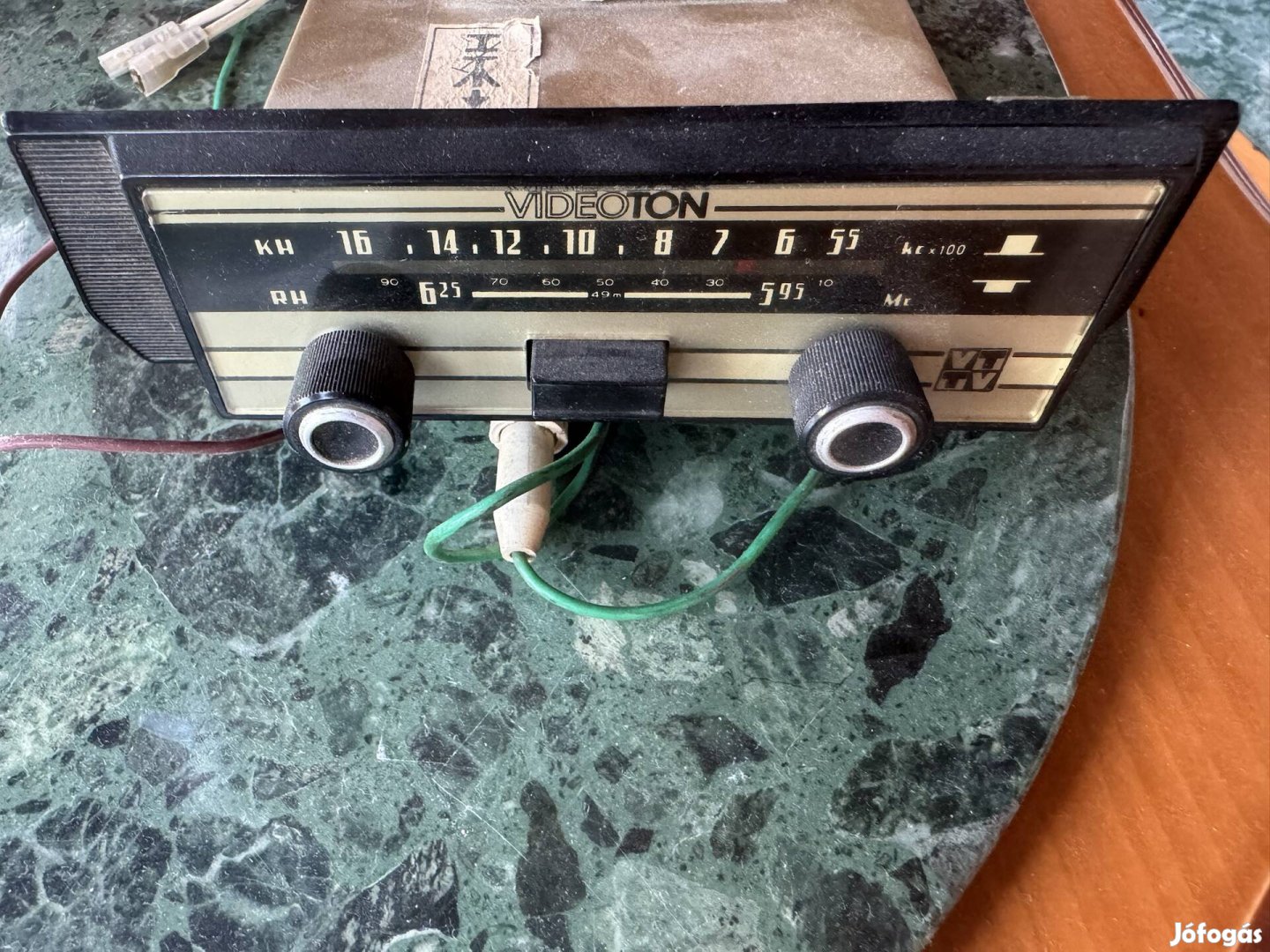 Retro auto radio Lada Fiat videoton RD3603