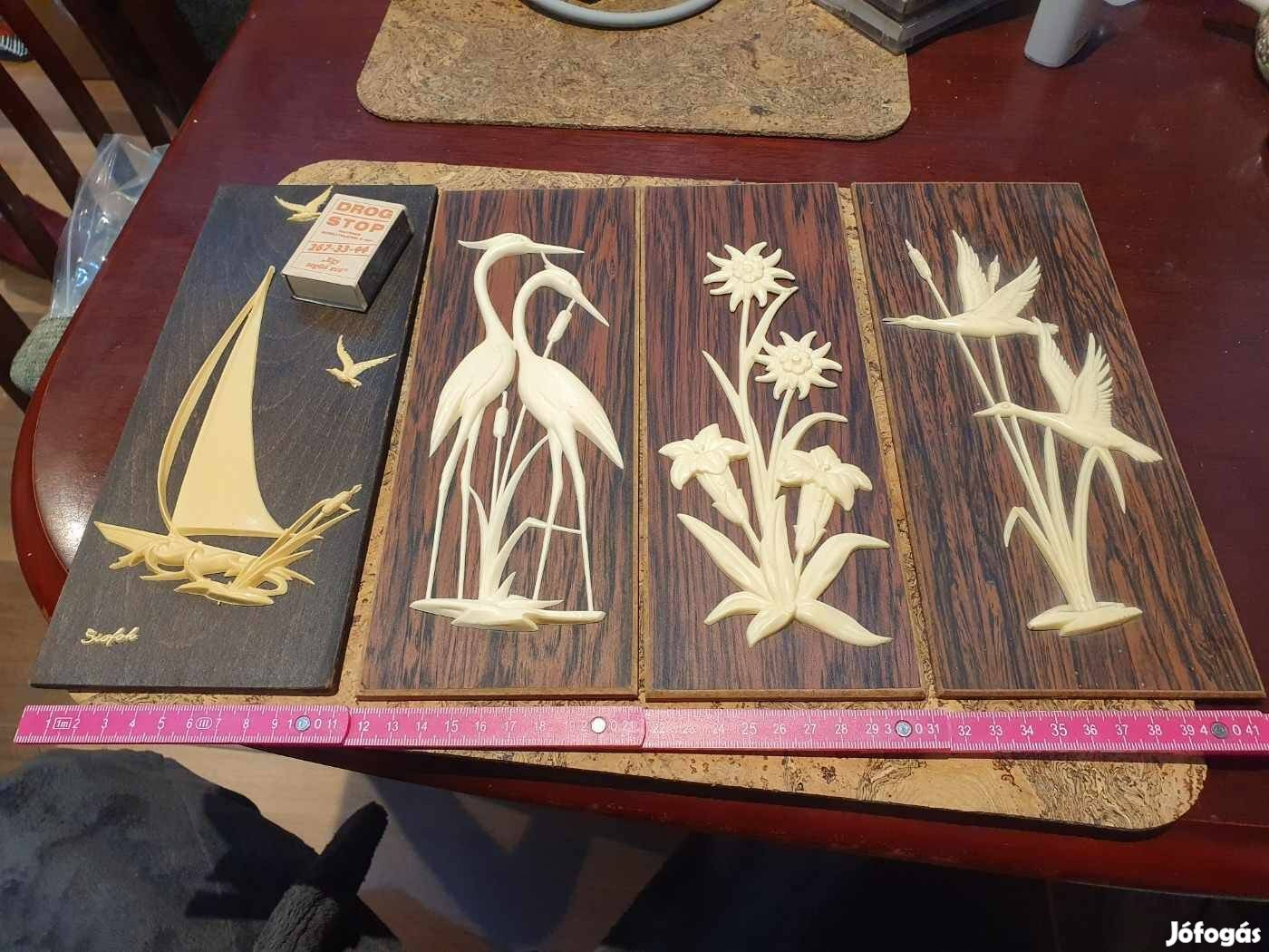 Retro bakelit fali képek a béke táborából lakásdekoráció