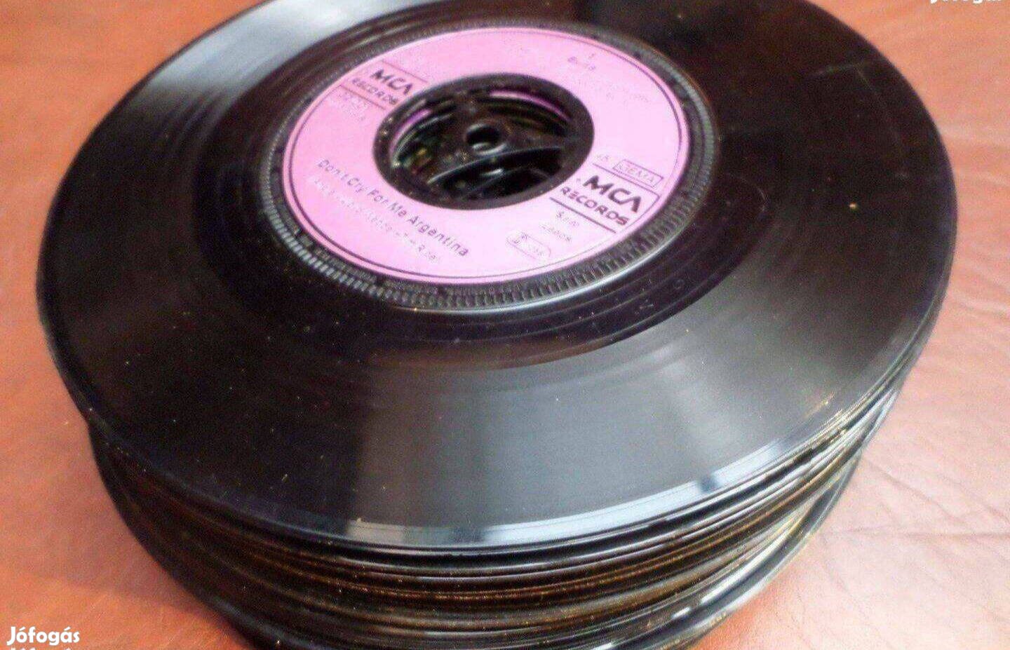 Retro bakelit kislemez 34 db világzene lemez