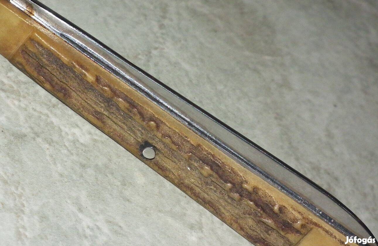 Retró bakni nélküli szalonnázó paraszt bicska