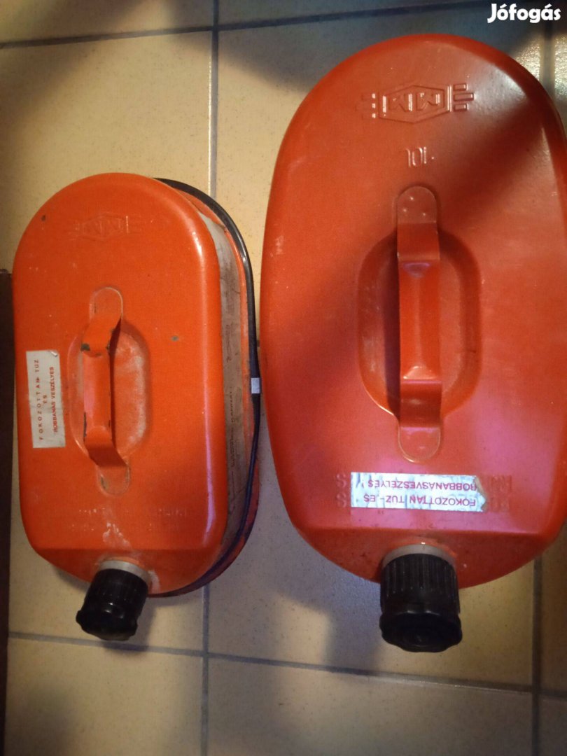 Retro benzines kannák
