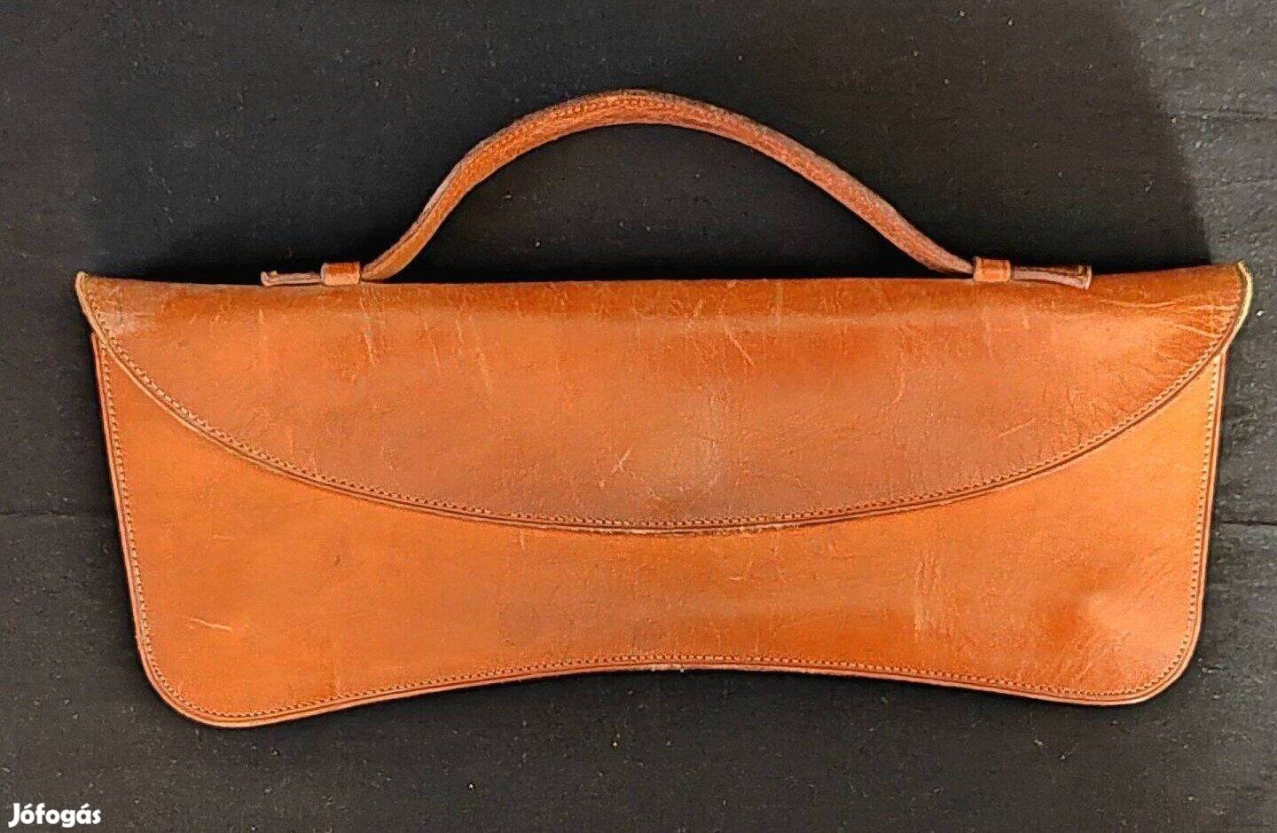 Retro bőr táska szép állapotban