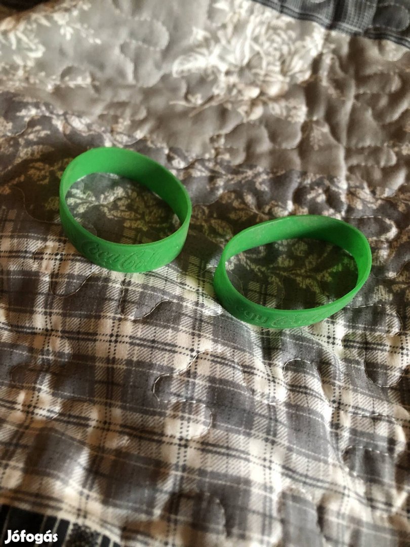 Retro coca cola szilikon karkötő Ft db