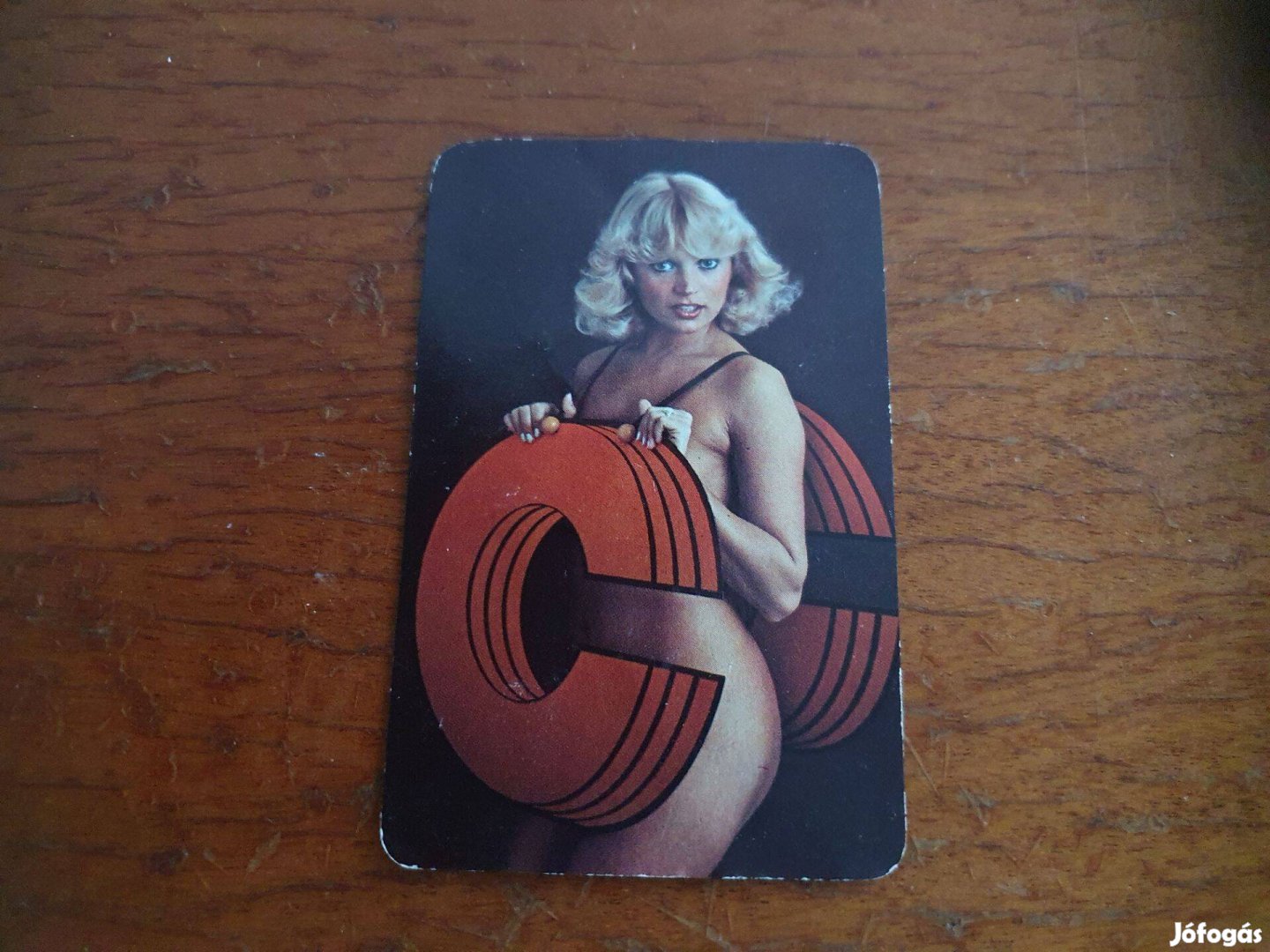 Retro csajos kártyanaptár Centrum Áruházak 1983